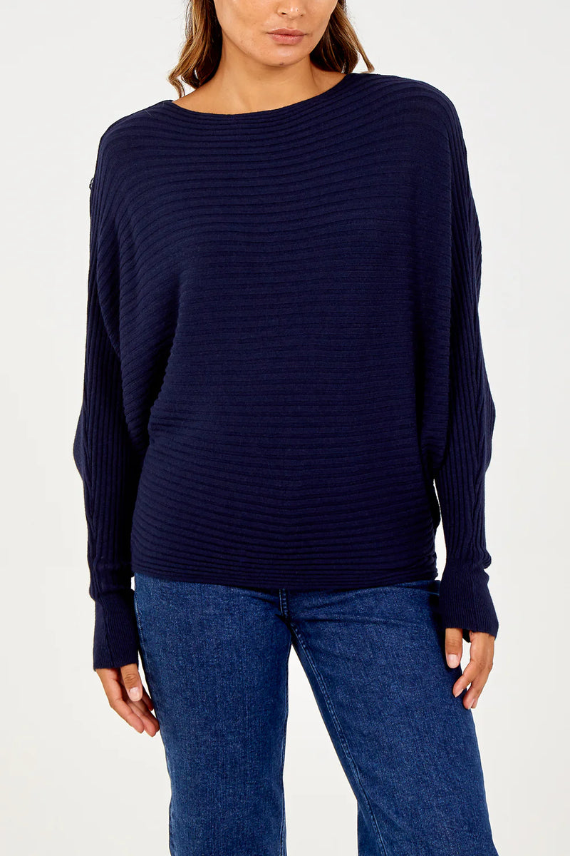 Ruby Ribbed Jumper - More Colours Available