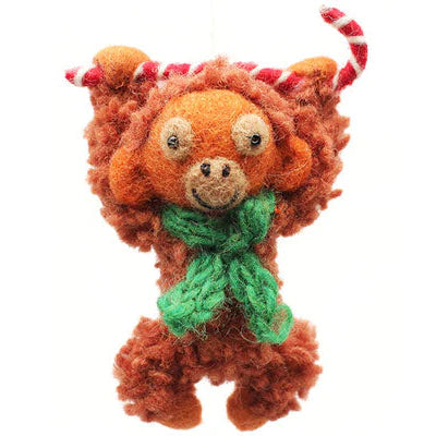 Christmas Orangutan Decoration