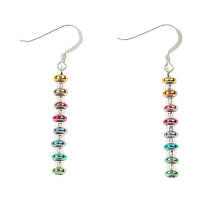 Ombre Disc Earrings