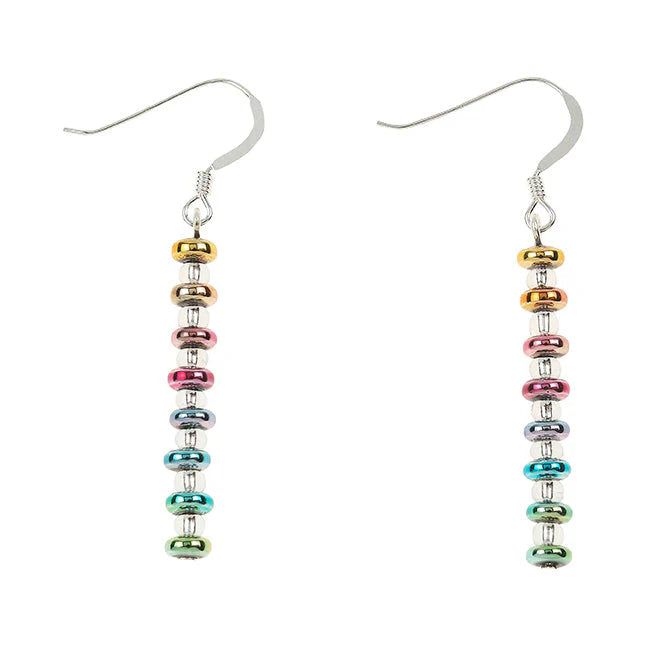 Ombre Disc Earrings