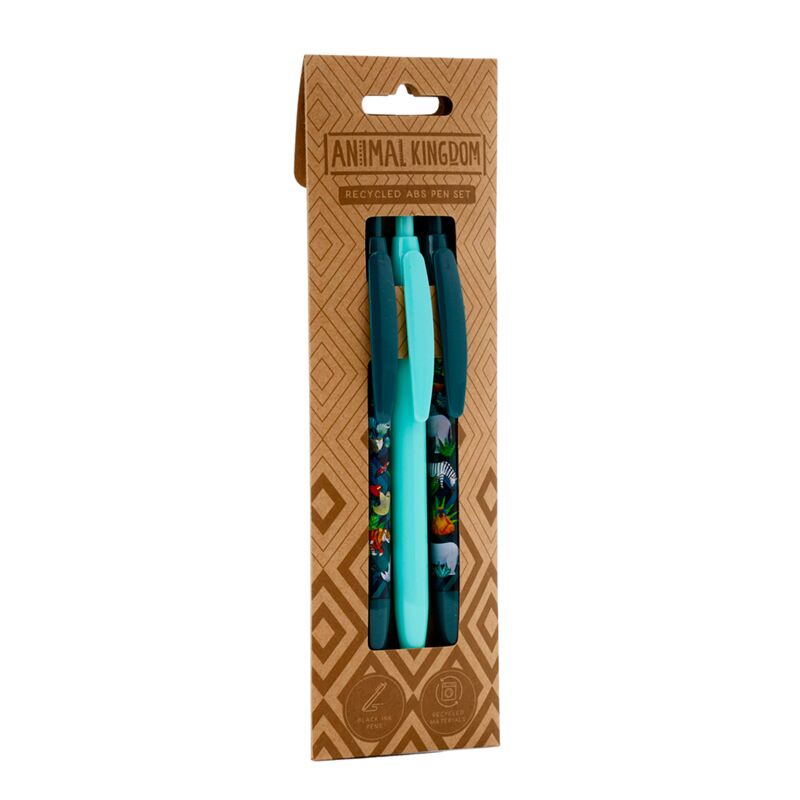 Set Of Three Safari Pens