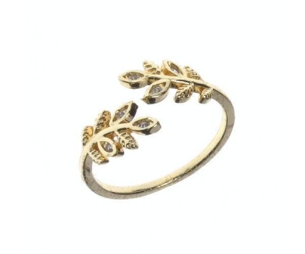 Leaf Gold Ring