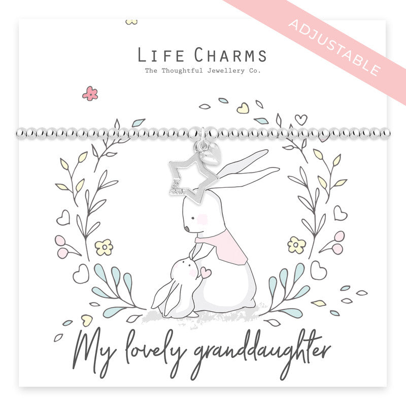 Granddaughter Adjustable Bracelet