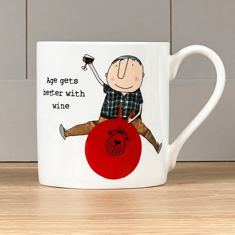 Age Gets Better With Wine Mug