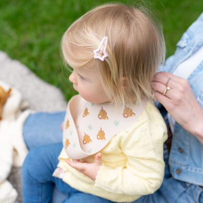 Highland Cow Catch It Silicone Bib