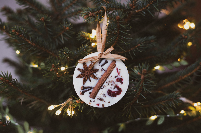 Cranberry, Orange & Cinnamon Tree Decorations & Wax Melts