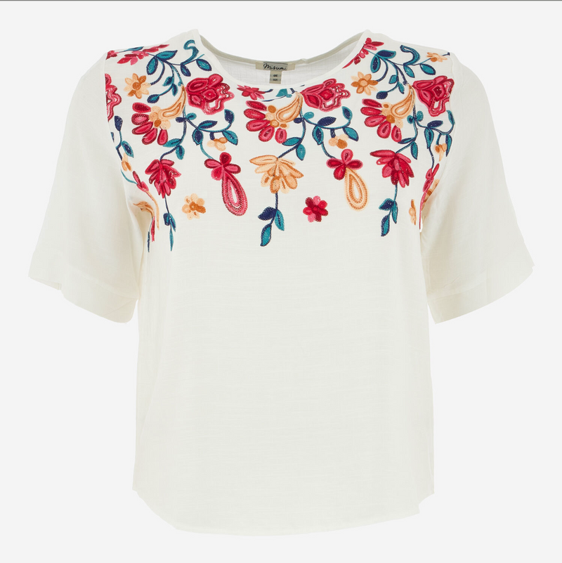 Mel Misumi Embroidered Top