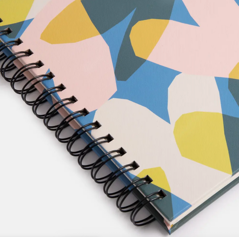 Confetti Hearts A5 Spiral Notebook