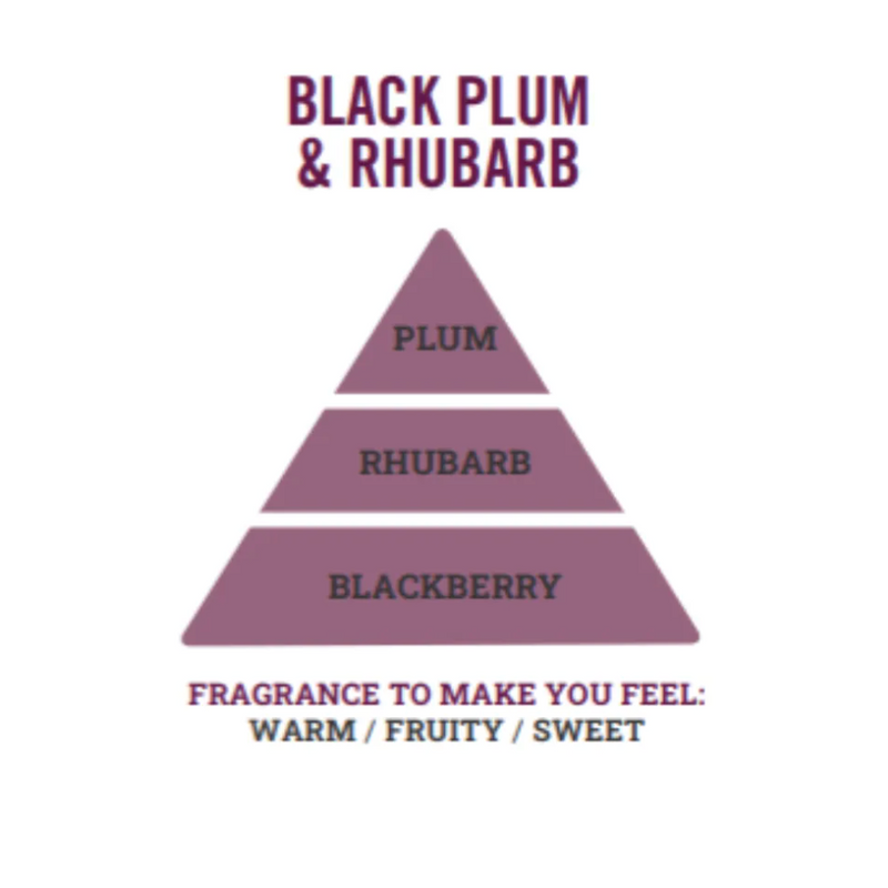 Black Plum & Rhubarb Mini Wax Melt Bar
