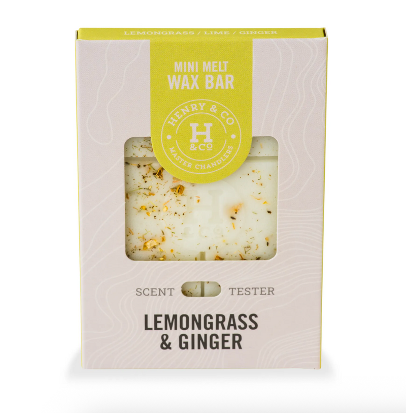 Lemongrass & Ginger Mini Wax Melt Bar