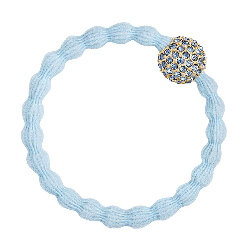 Light Blue Disco Ball Hairband