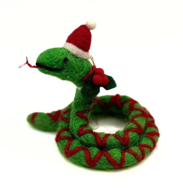 Christmas Snake Decoration