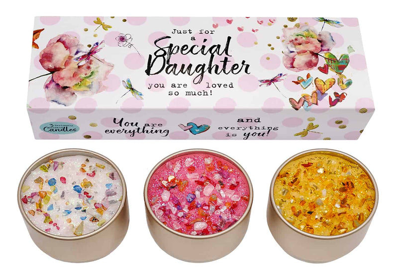 Special Daughter Three Lites Candles