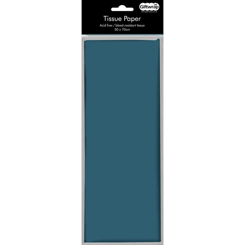 Plain Teal Tissue Paper