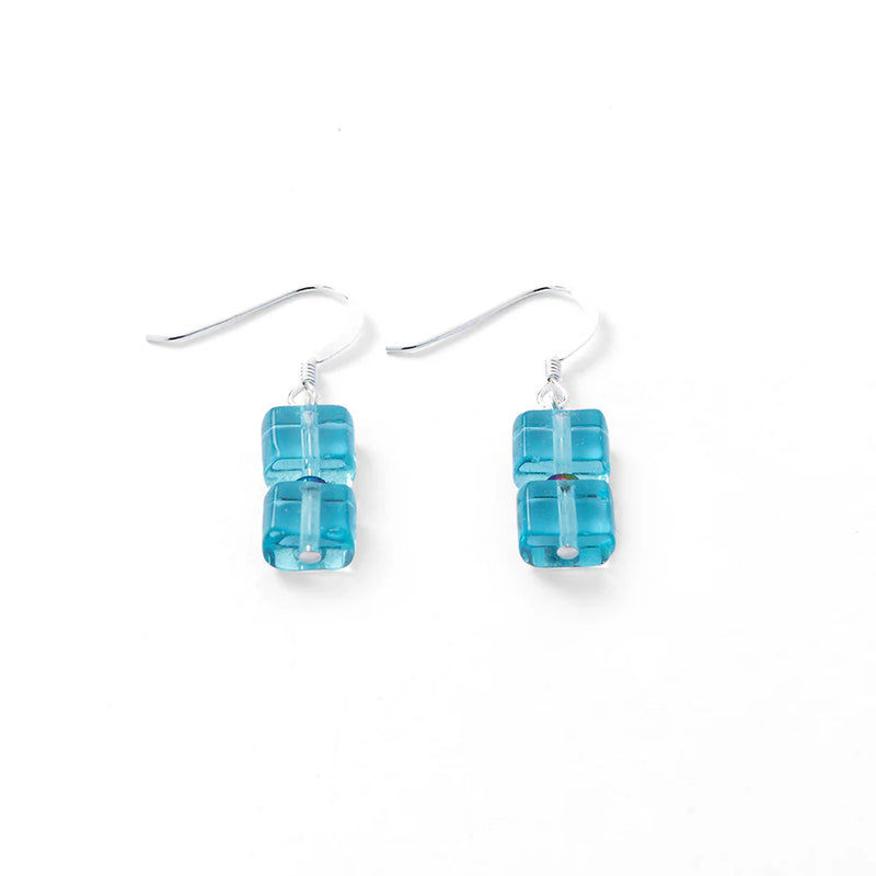 Aqua Tiles Earrings