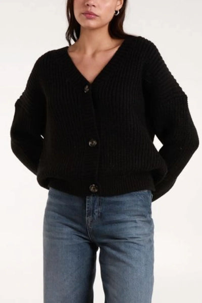 Pauline Button Up Knit Cardigan - More Colours & Sizes Available