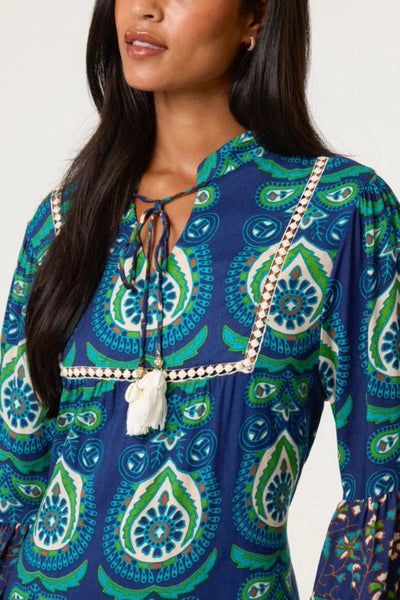 Boho Tassel Dress - More Sizes Available