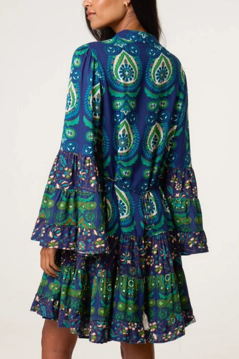 Boho Tassel Dress - More Sizes Available