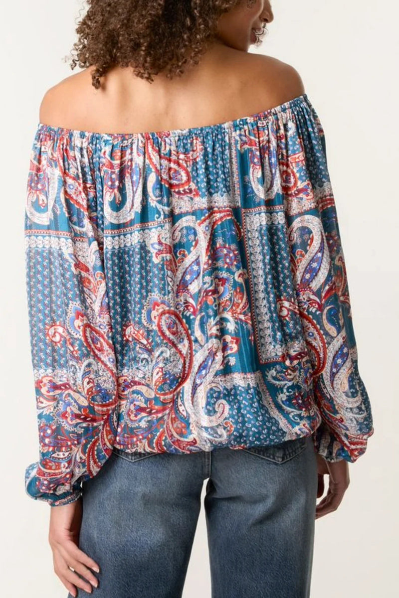 Paige Paisley Blouse - More Sizes & Colours Available