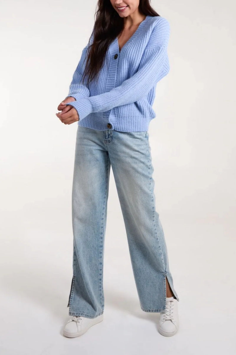Pauline Button Up Knit Cardigan - More Colours & Sizes Available