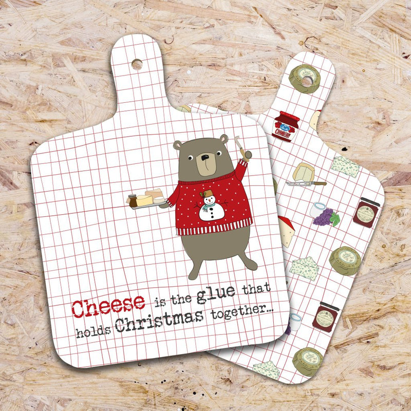Cheese Is the Glue Mini Chopping Board