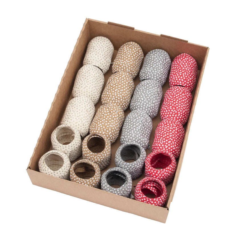 Stars Ribbon Egg - More Colours Available