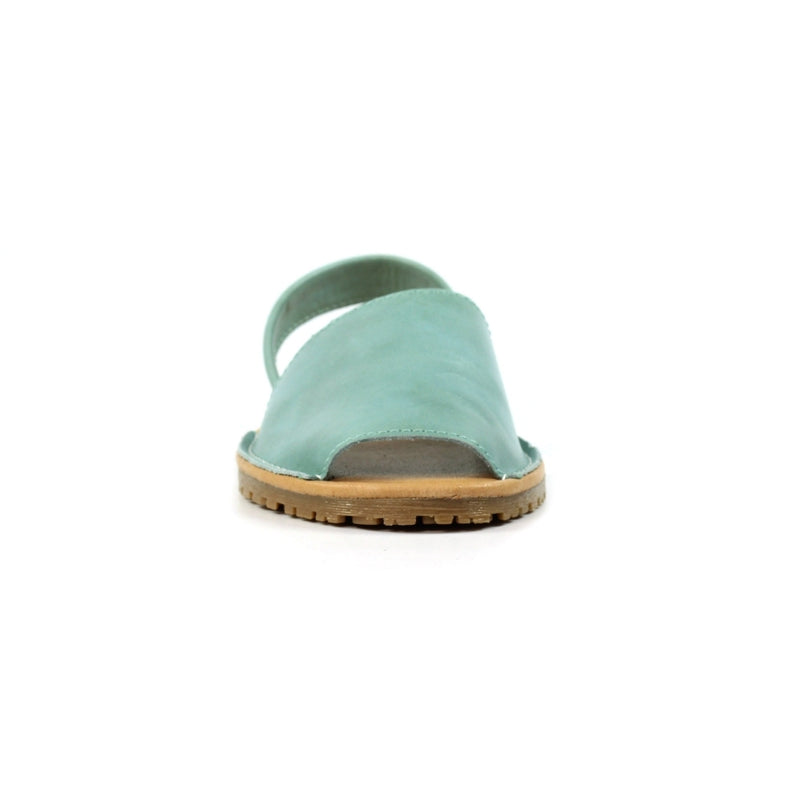 Amara Turquoise Leather Sandal
