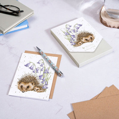 'New Beginnings' Hedgehog Notecard Set