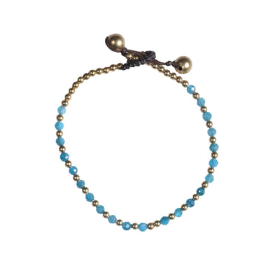 Menopause Relief Brass Crystal Healing Bracelets - More Designs Available