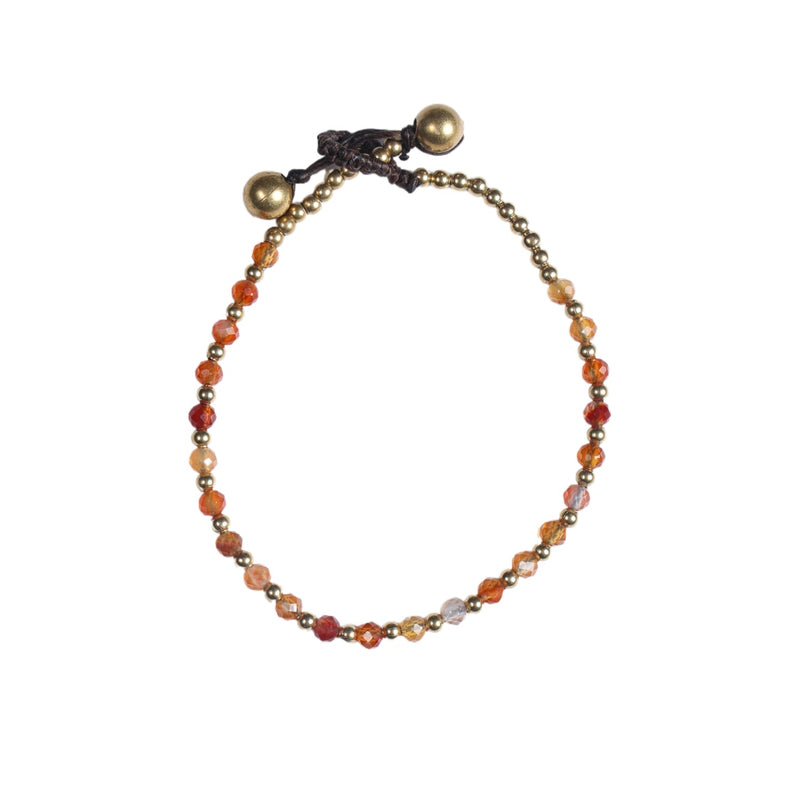 Menopause Relief Brass Crystal Healing Bracelets - More Designs Available