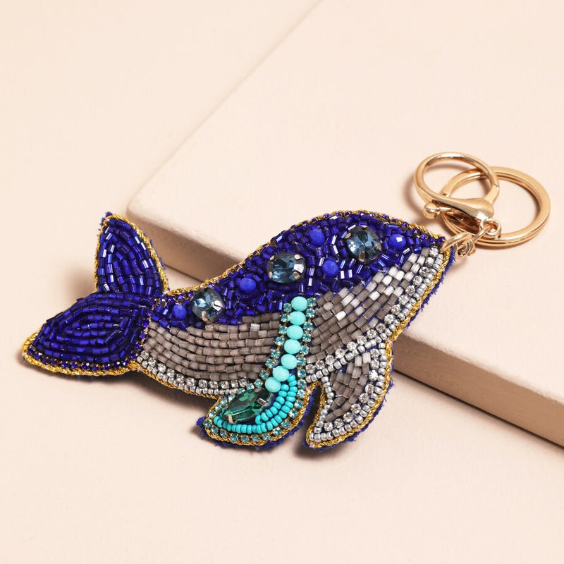 Whale Keyring
