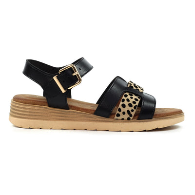 Carla Black Sandal