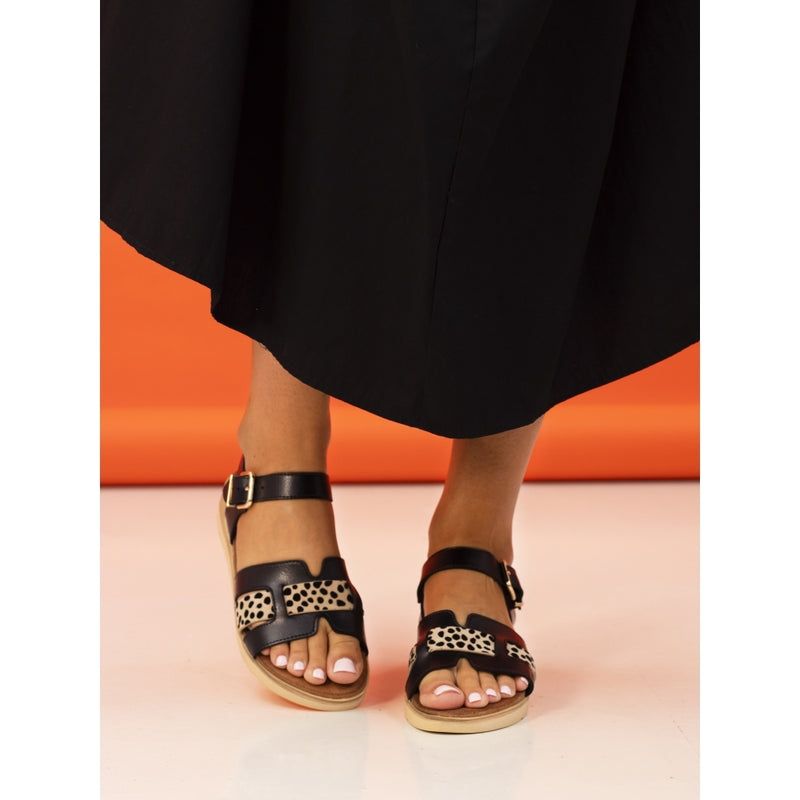 Carla Black Sandal