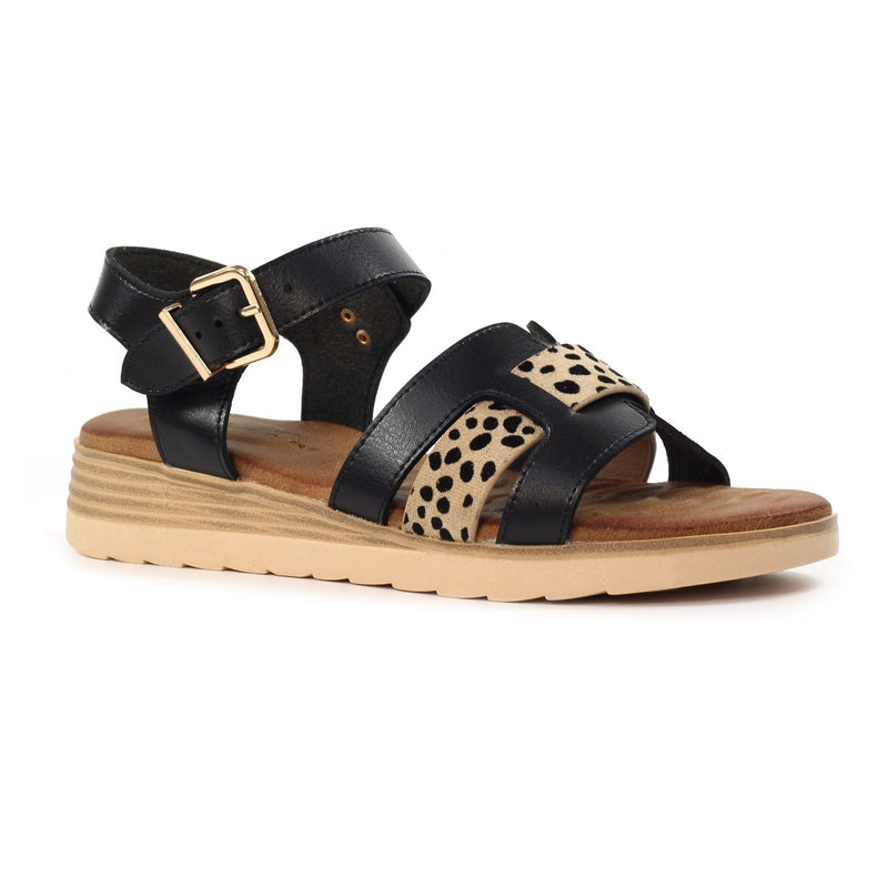 Carla Black Sandal
