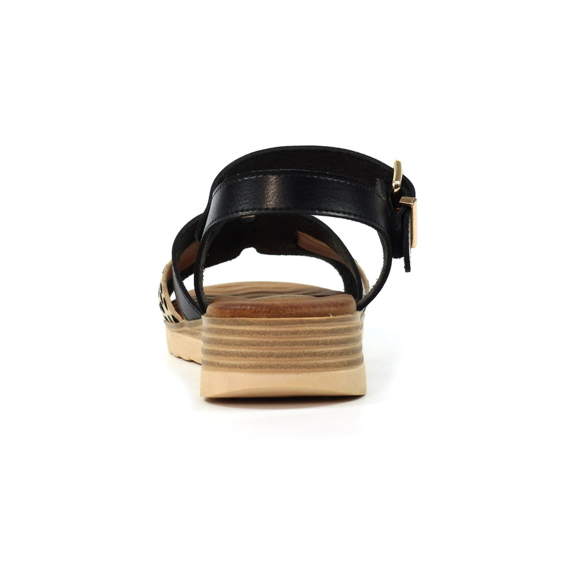 Carla Black Sandal