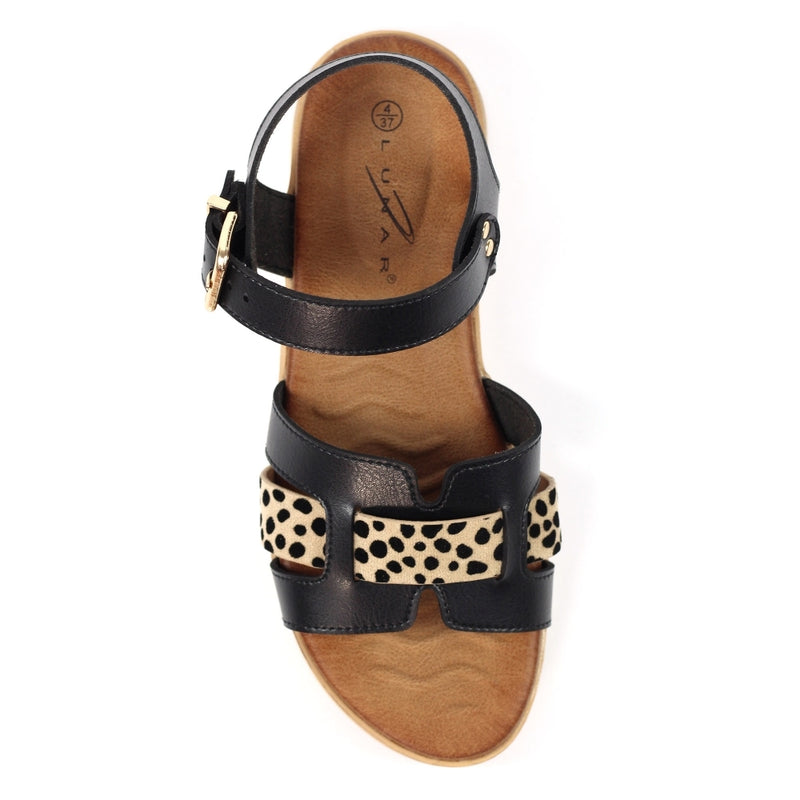 Carla Black Sandal