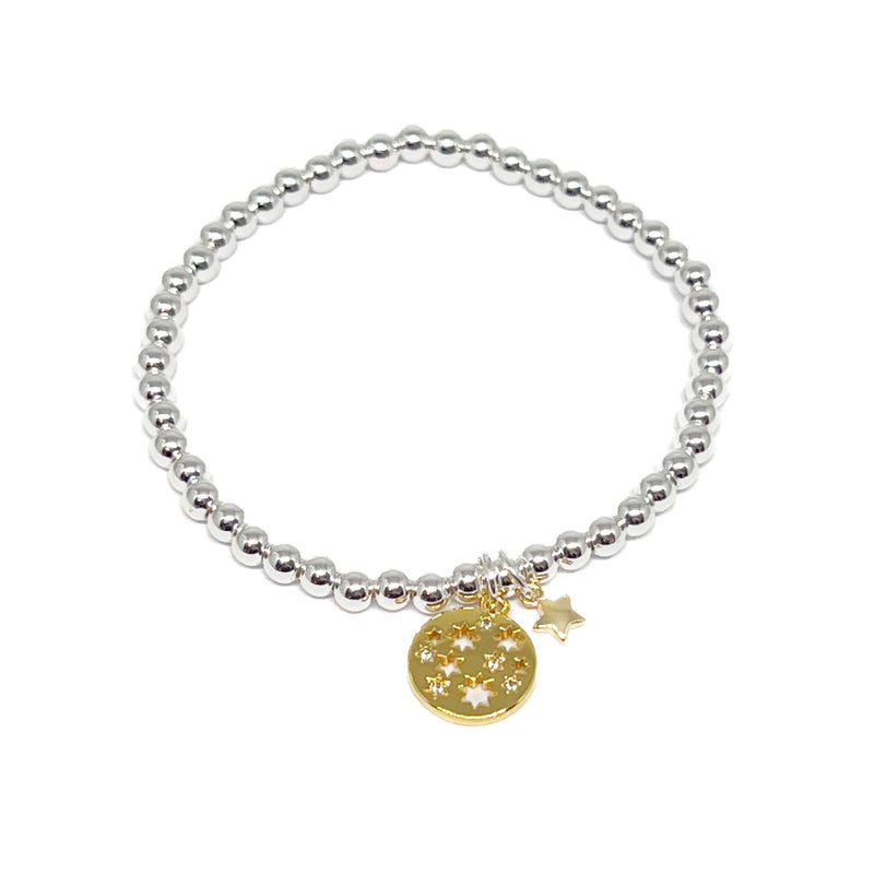 Cataline Disc Bracelet Gold