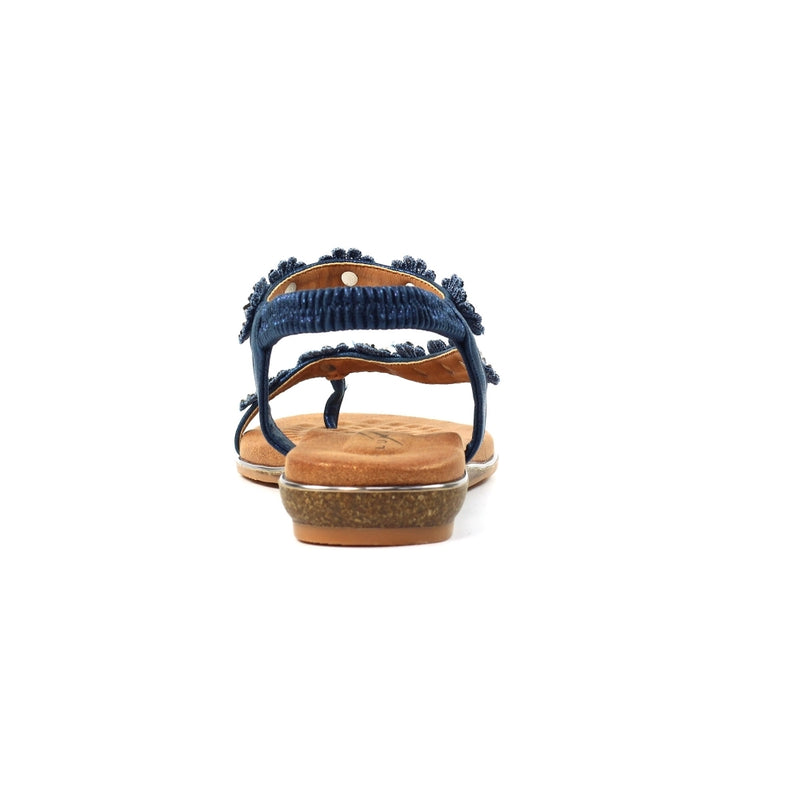 Charlotte Navy Sandal