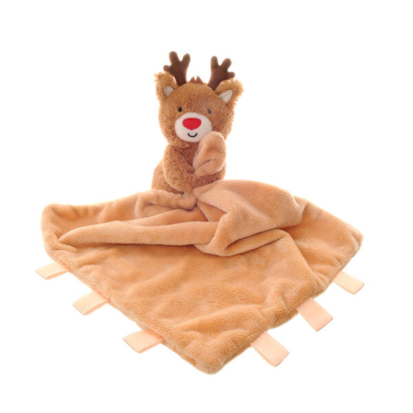 Reindeer Plush Comforter Blanket