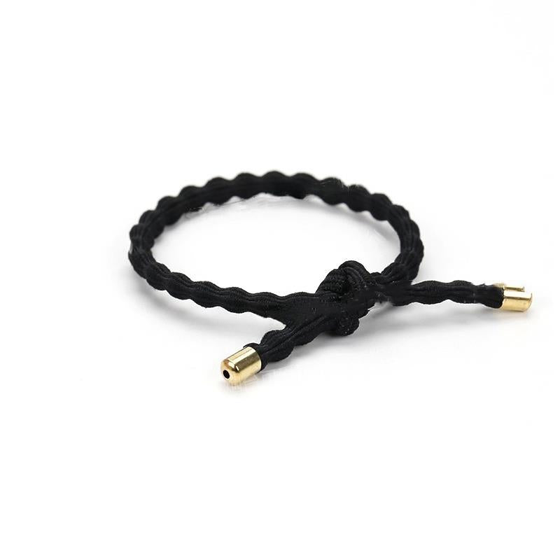 Black Knot Wave Hair Tie