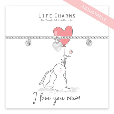 I Love You Mum Rosey Rabbit Bracelet