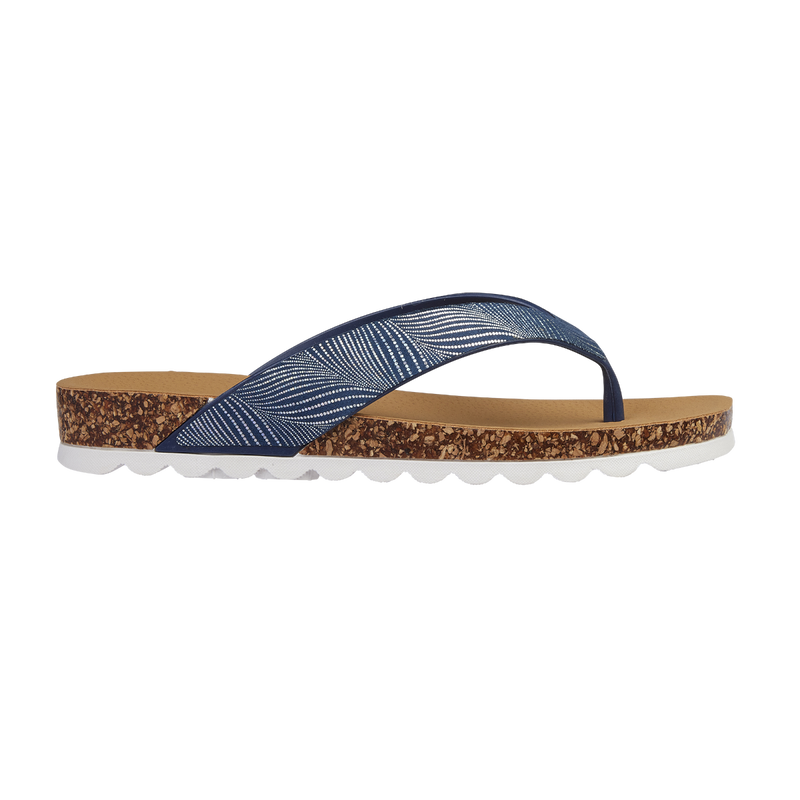 Dawn Navy Flip Flop