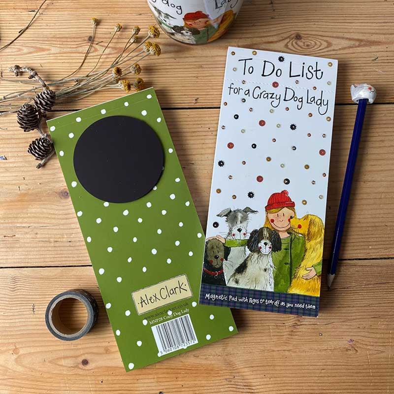 Crazy Dog Lady Shopping Pad