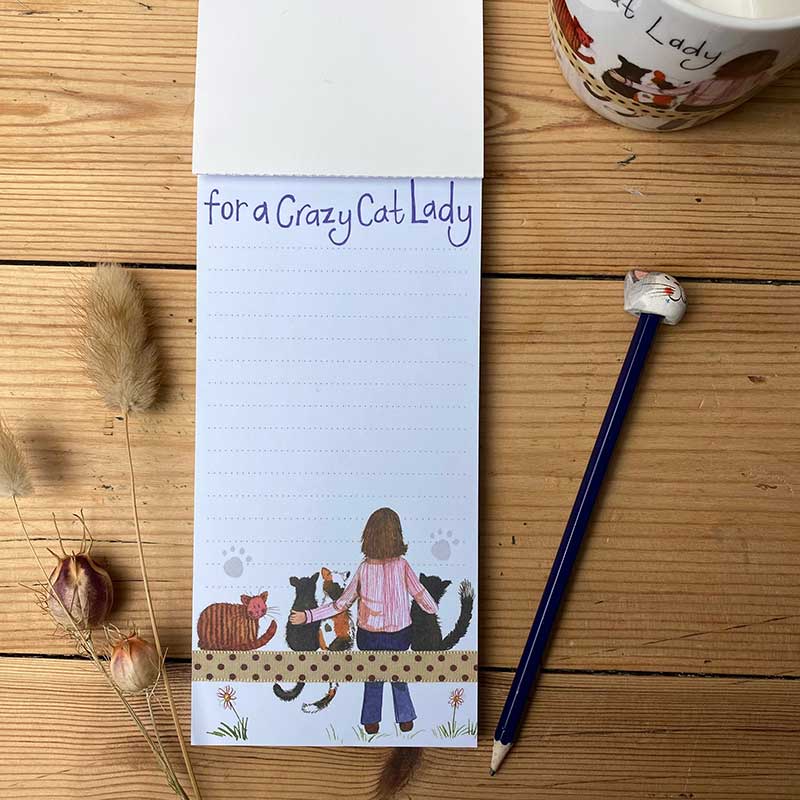Crazy Cat Lady Shopping Pad