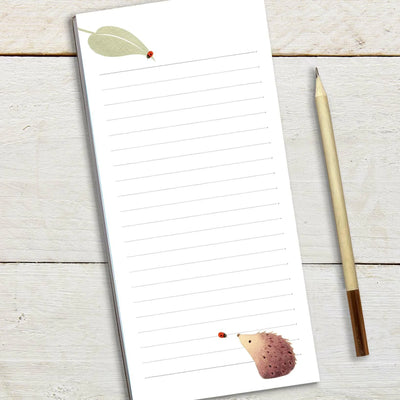 Hedgehog Magnetic Notepad Shopping List