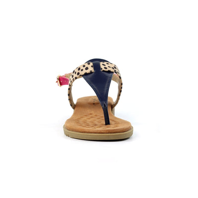 Navy Blue Gina Sandal