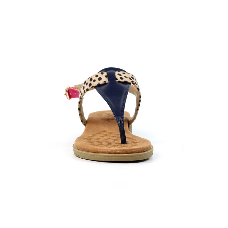 Navy Blue Gina Sandal