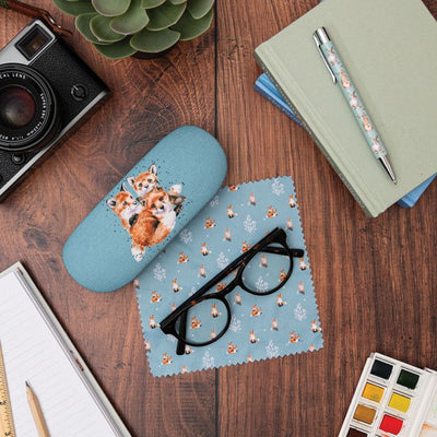 'Snug As A Cub' Fox Glasses Case