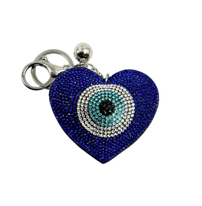 Turkish Eye Heart Keyring