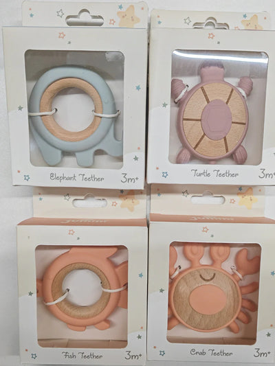 Turtle Teething Ring
